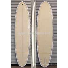 2016 Chaud!!!! Placage en bois résine époxy fibre de verre SUP paddle board/sup fibre de verre stand up paddle board